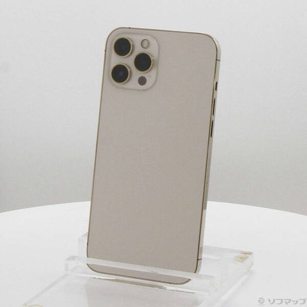 【中古】Apple(アップル) iPhone12 Pro Max 128GB ゴールド MGCW3J／A SIMフリー 【348-ud】｜ソフマップ中古専門店