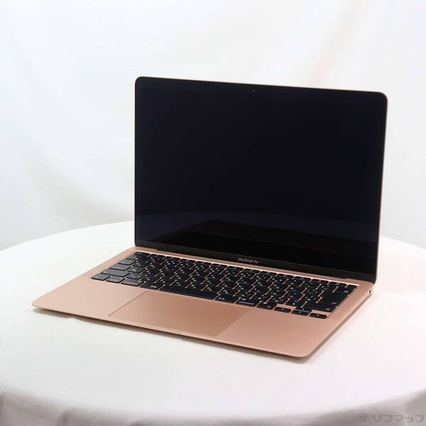 【中古】Apple(アップル) MacBook Air 13.3-inch Late-2020 MGND3J／A Apple M1 8コアCPU_7コアGPU 8GB SSD256GB ゴールド 〔26.3 Tahoe〕 【258-ud】｜ソフマップ中古専門店