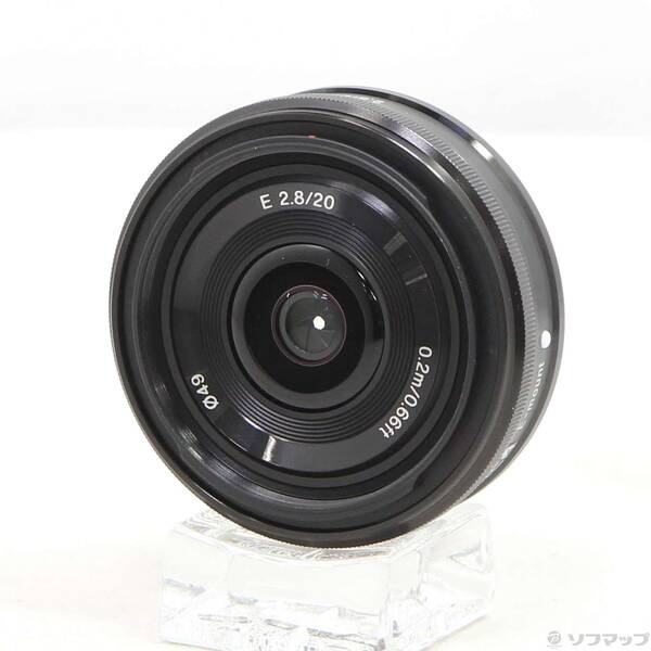 【中古】SONY(ソニー) E 20mm F2.8 SEL20F28 (Eレンズ) 【348-ud】|ソフマップ中古専門店