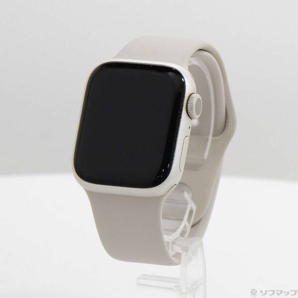 【中古】Apple(アップル) Apple Watch Series 7 GPS 41mm スターライトアルミニウムケース スターライトスポーツバンド 【269-ud】｜ソフマップ中古専門店