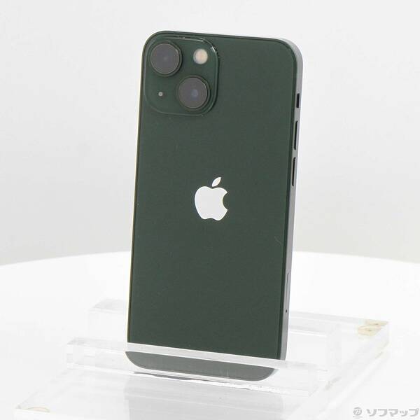 【中古】Apple(アップル) iPhone13 mini 256GB グリーン MNFD3J／A SIMフリー 【377-ud】｜ソフマップ中古専門店 34,091円