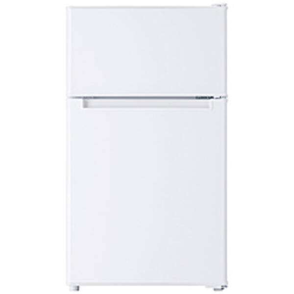 【中古】ORIGINAL BASIC 〔展示品〕 冷蔵庫 ホワイト BR-85A-W ［幅47.4cm ／85L ／2ドア ／右開きタイプ ／2021年］ 【399-ud】｜ソフマップ中古専門店