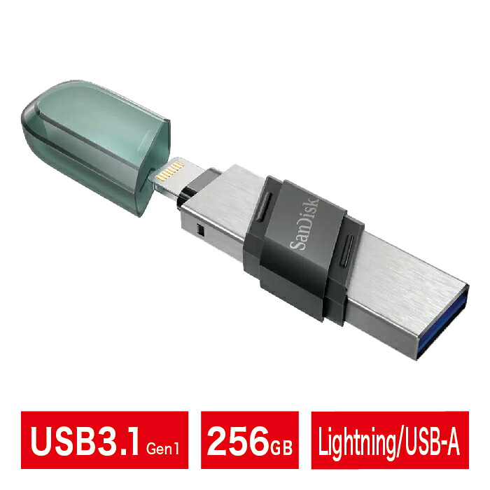 SanDisk USBフラッシュメモリ SDIX90N-256G-GN6NE【ネコポス便配送制限3枚まで】｜秋葉Direct 店