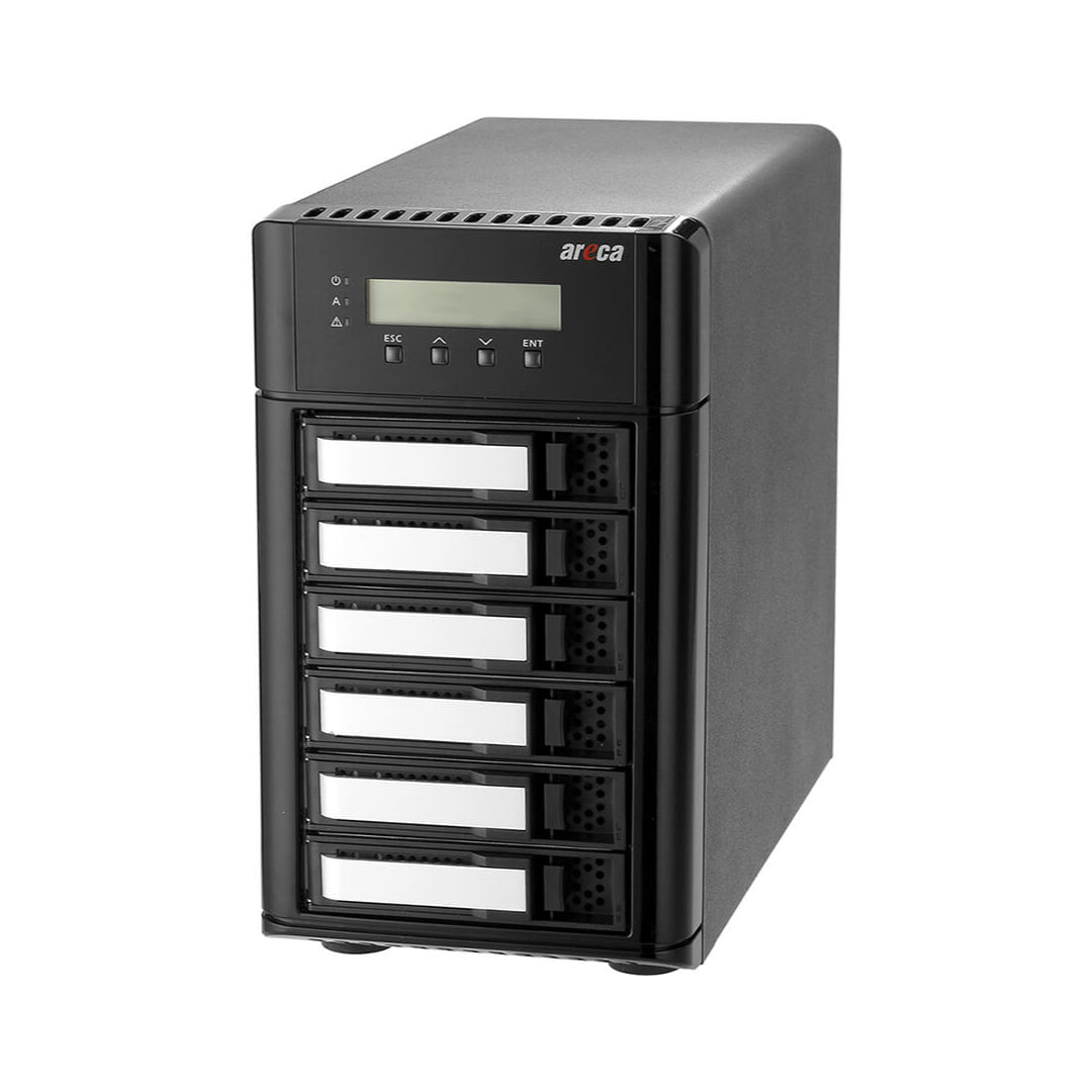 Areca Thunderbolt5 6ベイ RAIDケース [ARC-8050T5U-6]｜Mac専門の秋葉館店