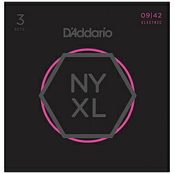 DADDARIO エレキギター弦 NYXL09423P NYXL09423P