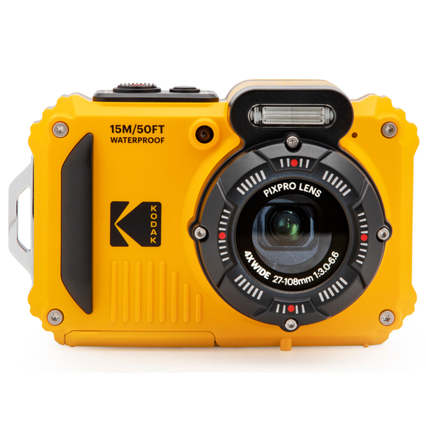 【楽天市場】Kodak(コダック) コンパクトデジタルカメラ PIXPRO（ピクスプロ） イエロー WPZ2 [防水+防塵+耐衝撃] WPZ2