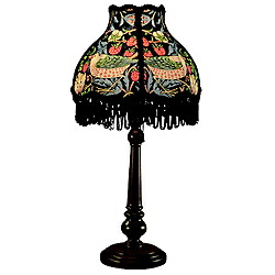 クラシカ インテリア テーブルランプ(いちご泥棒・あお) William Morris lamps ADS-002str-B ［電球 /電球色］ ADS002STRB｜ソフマップ　デジタルコレクション