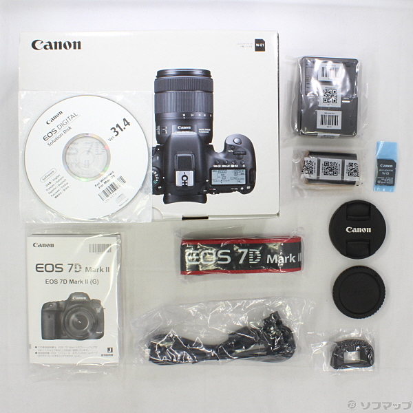 中古 Canon キヤノン Eos Usm 7d G Mark Ef S18 135 G Ef S18 135 Is Usm レンズキットw E1 291 Ud ソフマップ デジタルコレクション