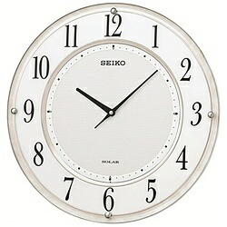 SEIKO ソーラー電波掛け時計 「ソーラープラス」 SF506W SF506W