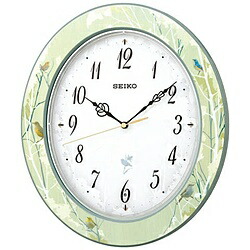 SEIKO 電波掛け時計 「Natural Style(ナチュラルスタイル）」　RX214M RX214M 【864】 [振込不可]