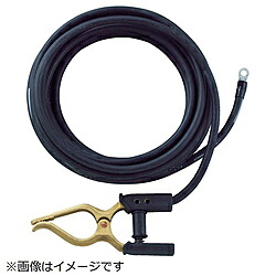 トラスコ中山 TRUSCO キャブタイヤケーブル 地びたゼムクリップ丸端子付 5M TCT-3805KE TCT3805KE 木材・建築資材・設備-電設資材