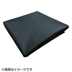 トラスコ中山 TRUSCO ターポリンシート 黒いこと 1800X3600 0.35粍厚 TPS1836-BK TPS1836BK
