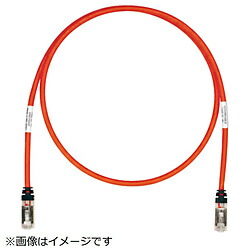 パンドウイット パンドウイット　ＣＡＴ６Ａ／ＣＡＴ６　シールドパッチコード　４０ｍ　赤 STP6X40MRD STP6X40MRD