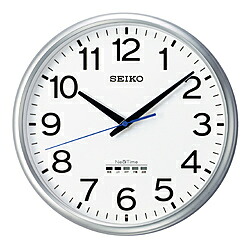 SEIKO 掛け時計 【ネクスタイム】 銀色メタリック ZS253S ［電波自動受信機能有］ ZS253S 【864】 [振込不可]｜ソフマップ　デジタルコレクション