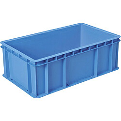 DICプラスチック ＤＩＣ　ＤＡ型コンテナＤＡ－４５　外寸：Ｗ６６０ＸＤ３９５ＸＨ２３５　青 DA45B