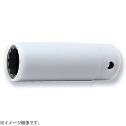 山下工業研究所 24305M-19FR 1/2インチ(12.7mm) 12角インダストリアルディープソケット 19mm 24305M-19FR 24305M19FR