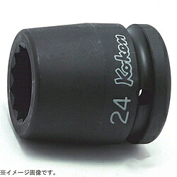 山下製作科学研究所 16405A-2 3/4in(19粍) 差しひびき12角ソケット 2in   16405A-2 16405A2 花・ガーデン・DIY-締付工具