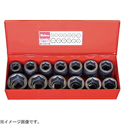 山下工業研究所 16201A-01 3/4インチ(19mm) インパクト6角ソケットセット 11pc 16201A01