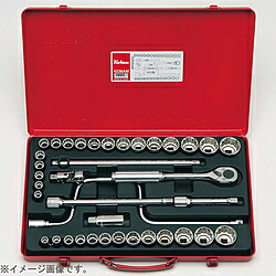 山下工業研究所 4238AM 1/2インチ(12.7mm) ソケットセット 38pc 4238AM 37,317円