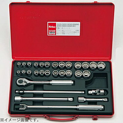 山下工業研究所 4273AM 1/2インチ(12.7mm) ソケットセット 30pc 4273AM