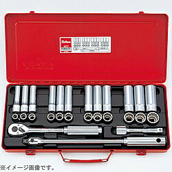 山下工業研究所 4277 1/2インチ(12.7mm) ソケットセット 27pc 4277