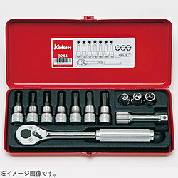山下産業科学研究所 3244 3/8in(9.5粍) ソケット仕掛ける 12pc 3244