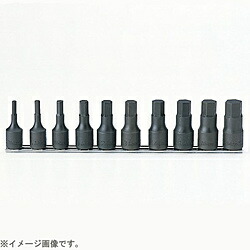 山下工業研究所 RS4012M/10-L60 1/2インチ(12.7mm) ヘックスビットソケット 全長60mm 10pc RS4012M10L60