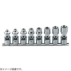 山下工業研究所 RS3440T/8 3/8インチ(9.5mm) トルクスユニバーサルソケットレールセット 8pc RS3440T8｜ソフマップ　デジタルコレクション