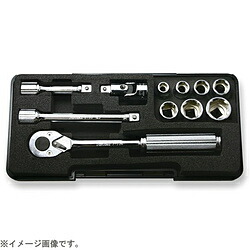 山下工業研究所 P3262M-6P 3/8インチ(9.5mm) ソケットセット 11pc P3262M6P
