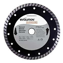 エボリューションパワーツール evolution 万能切断ダイヤモンドホイール evolution 185mmDIA