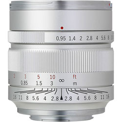 中一光学 カメラレンズ SPEEDMASTER 17mm F0.95【マイクロフォーサーズ】 シルバー SPEDMASTER0.9517MFTS [代引不可]｜ソフマップ　デジタルコレクション