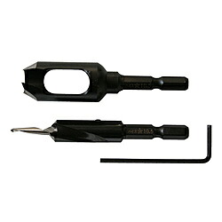 スターエム ハイス皿取錐＆埋木錐セット4X10.5X10.5MM