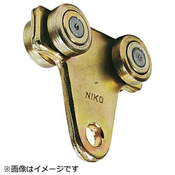 HELMHELLAS社 ニコ　24号ドアハンガー用　トロリーハンガー　複車　24HE-4WH-TR 24HE4WHTR 4,536円