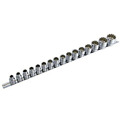SEKPROAUTO SS1216H 1/2インチスプラインソケットハンガーセット 16PCセット SS1216H