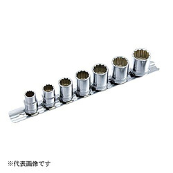 SEKPROAUTO 101-31S 3/8インチソケットハンガーセット 7PC(インチ)セット 10131S