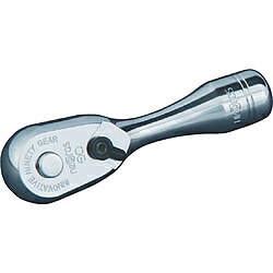 KTC ネプロス ９．５ｓｑ．コンパクトショ－トラチェットハンドル   NBRC390S NBRC390S