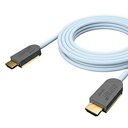 SUPRA HDMI2.1AOC6.0 HDMIケーブル ホワイト ［HDMI⇔HDMI］ HDMI2.1AOC6.0