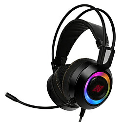 ABKO CH60 ゲーミングヘッドセット ［USB /両耳 /ヘッドバンドタイプ］ CH60 【864】