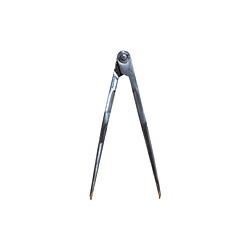 シンワ測定 シンワ鋼製コンパス 超硬チップ付　25cm シンワ 77543