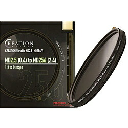Marumi(マルミ光機) 77mm CREATION VARIABLE ND2.5-ND256/V 【可変ND】 CREATIONVARIV
