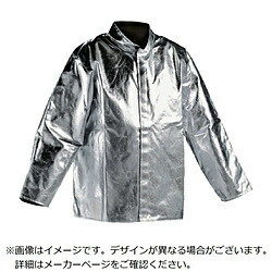 JUTEC JUTEC 耐熱保護すること服 上衣 XL大いさ   HSJ080KA-2-56 HSJ080KA256 DIY・工具-その他
