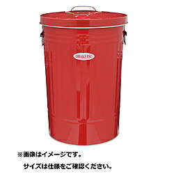 渡辺金属工業 オバケツ 33L 赤 CR35 ＜KBK7503＞ KBK7503