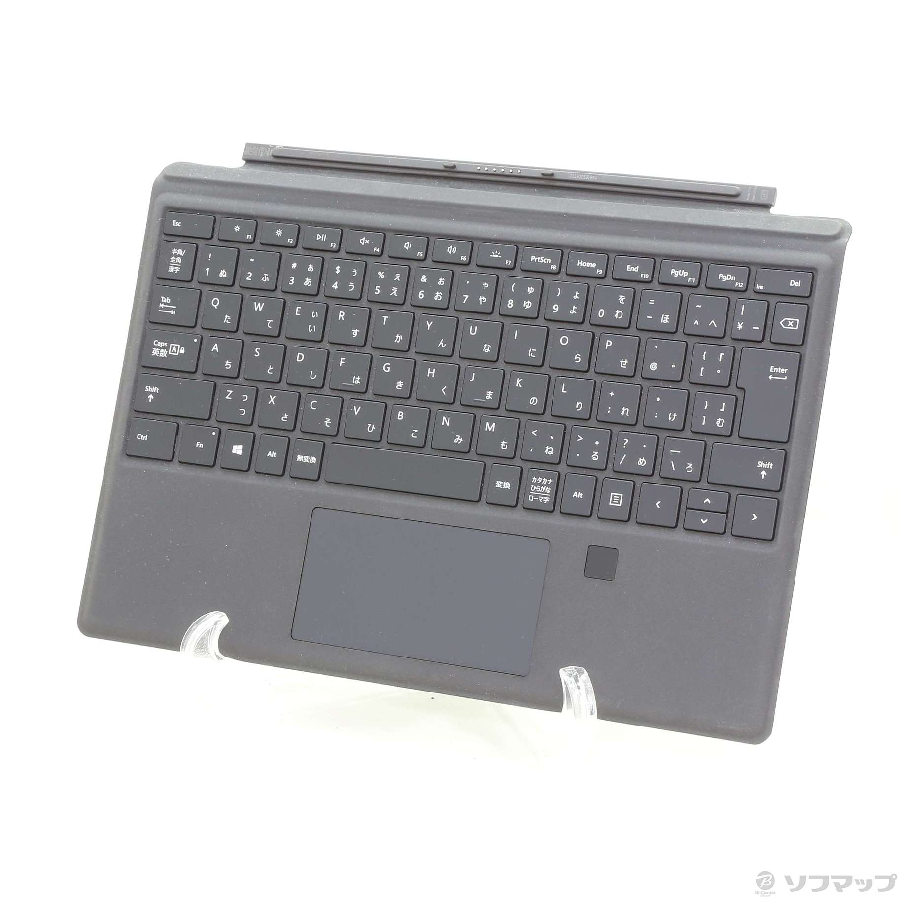 中古 Microsoft マイクロソフト Surface Pro Type Cover 指紋認証センサー付き Gk3 ブラック 291 Ud Rvcconst Com