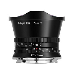 銘鏡光学 写真機水晶体 7.5粍 f/2 C Fisheye ニコンZマウント・APS-C TTArtisan  7.5粍 f/2 Z(B) ［ニコンZ］ 7.5MMF2ZB [代引不可]
