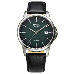 ボッチアチタニューム BOCCIA TITANIUM QT Classic Collection メンズ カーフ   3633-02 363302