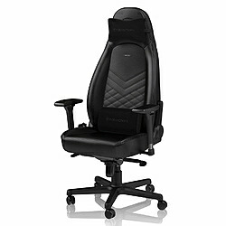 NOBLECHAIRS NBL-ICN-PU-BLA-SGL ゲーミングチェア noblechairs ICON（ノーブルチェアーズ アイコン） ブラック NBLICNPUBLASGL｜ソフマップ　デジタルコレクション