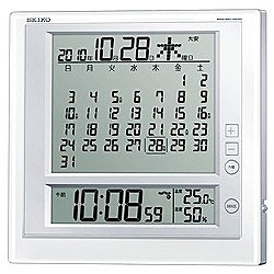 SEIKO 電波掛置兼用時計　SQ422W SQ422W