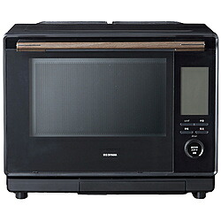 アイリスオーヤマ コンベクションスチームオーブンレンジ ブラック MS-F3002-B ［30L］ MSF3002B