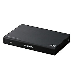 ELECOM(エレコム) HDMI分かち合う器  黒いこと VSP-HDP14BK ［1インプット /4最終生産物 /4K相応う /手動］ VSPHDP14BK
