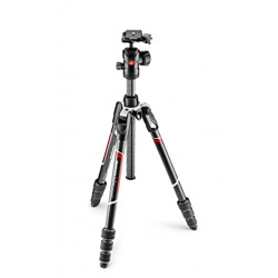 Manfrotto befree アドバンス カーボンT三脚キット MKBFRTC4-BH ブラック MKBFRTC4BH [振込不可] [代引不可]